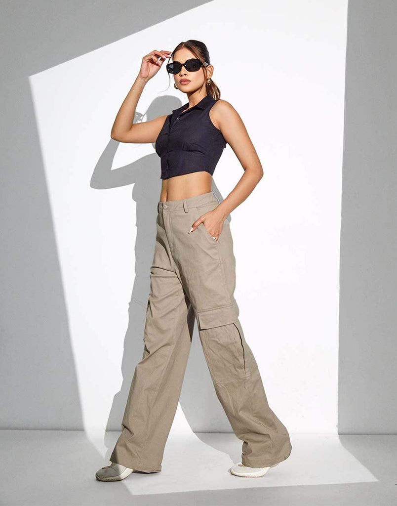Hazel Corset Crop Top