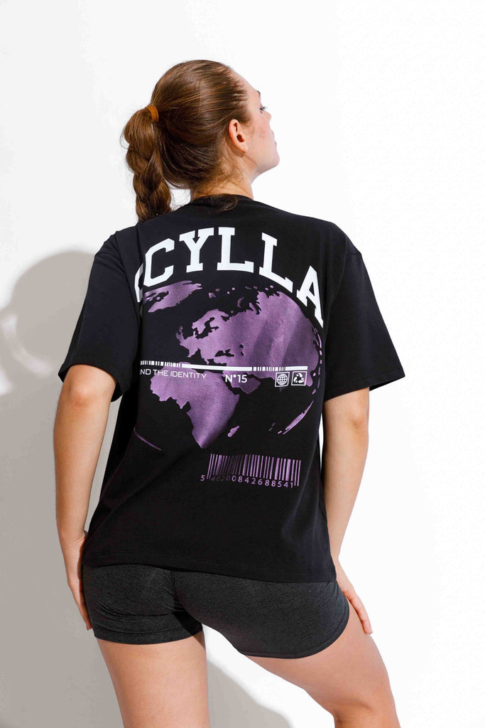 SCY xWORLD OVERSIZED TEE
