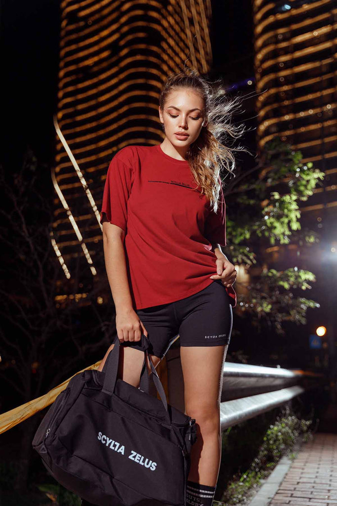 SCY xWORLD OVERSIZED TEE