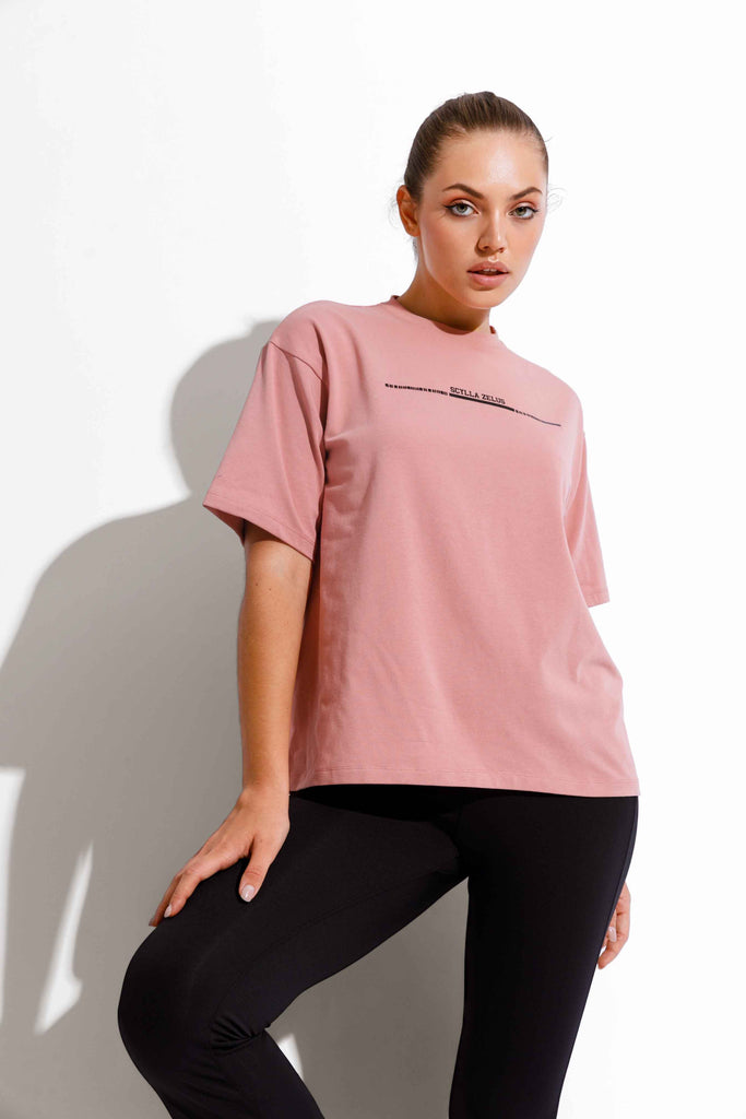 SCY xWORLD OVERSIZED TEE
