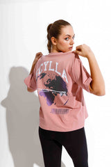 SCY xWORLD OVERSIZED TEE