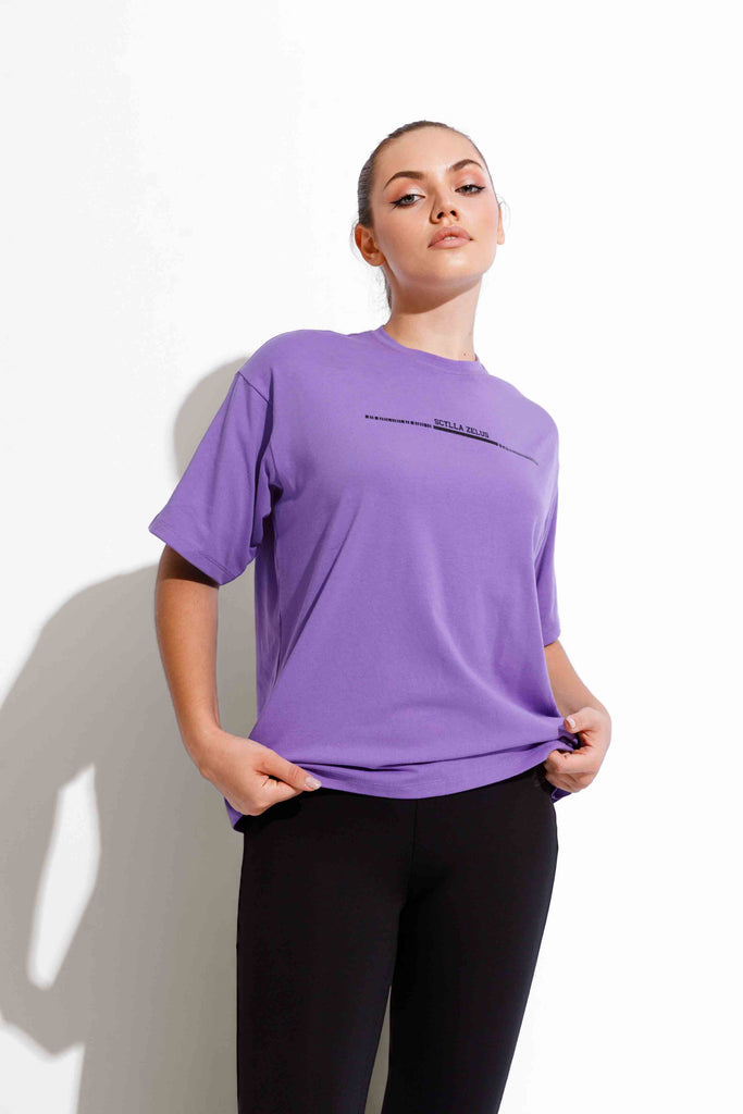 SCY xWORLD OVERSIZED TEE