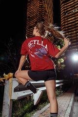 SCY xWORLD OVERSIZED TEE