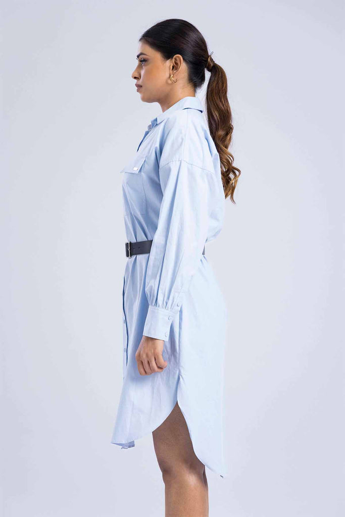 Relaxed Shirt Dress